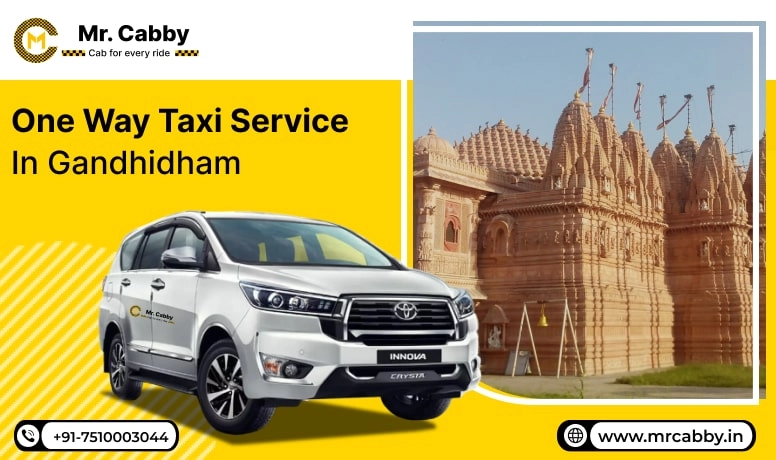 One Way Taxi Service in Gandhidham