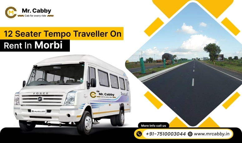 12 Seater Tempo Travellers on Rent in Morbi