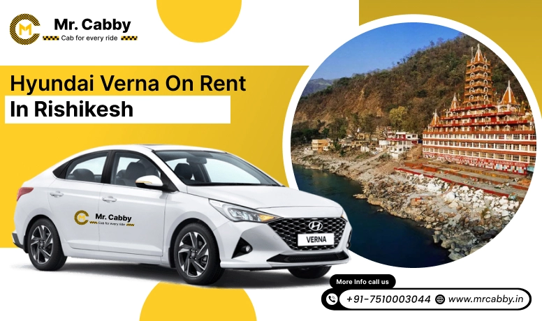 Hyundai Verna on rent in Rishikesh