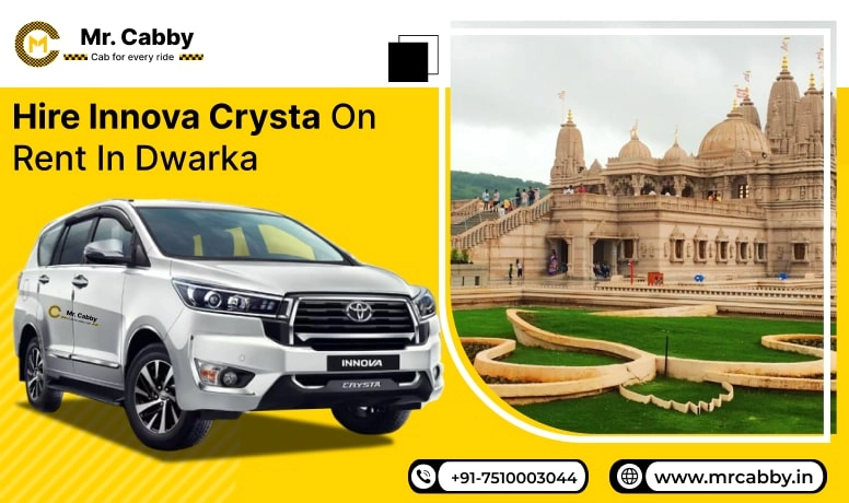 Innova Crysta on Rent in Dwarka
