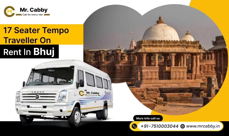 17 Seater Tempo Travellers on Rent in Bhuj