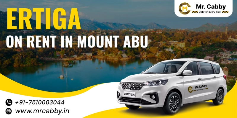 Ertiga on Rent in Mount Abu 