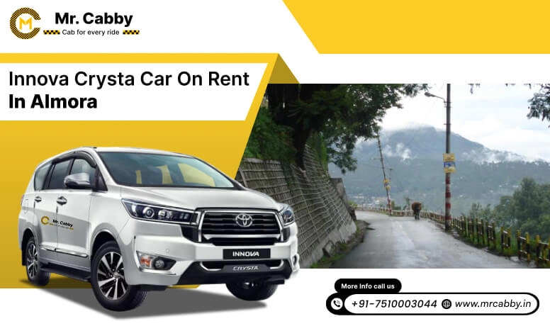 innova crysta car hire in Almora