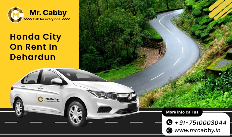 Honda City car hire in Dehradun