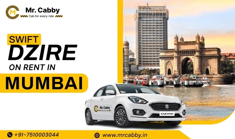 Swift Dzire on Rent in Mumbai