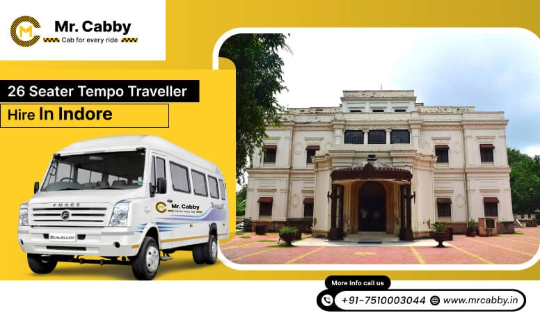 26 Seater Tempo Travellers On Rent in Indore