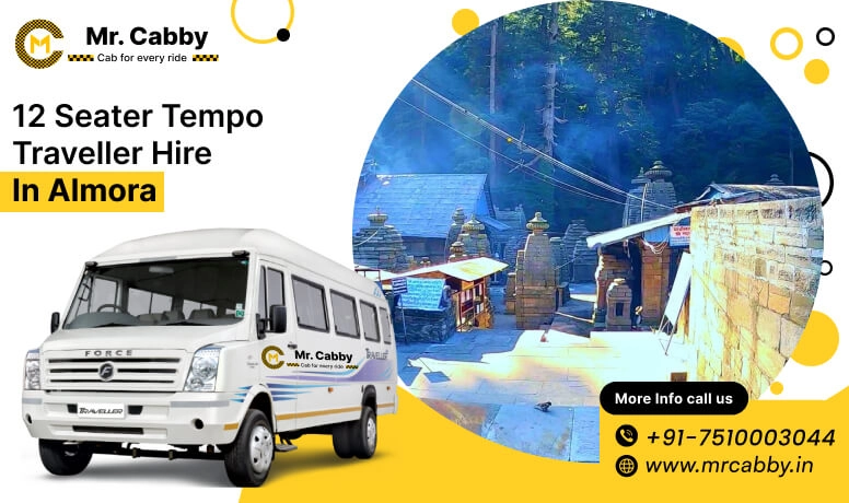 12 seater Tempo Traveller hire in Almora