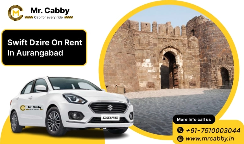 Swift Dzire on Rent in Aurangabad