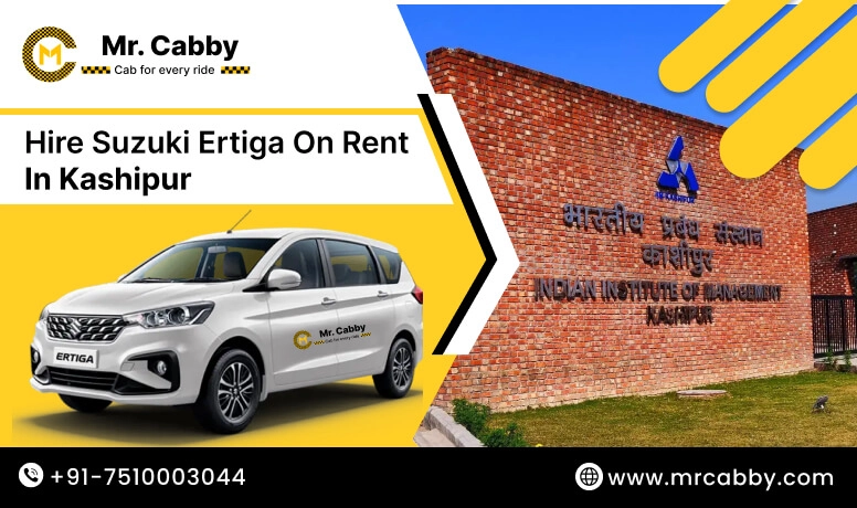 Hire Suzuki Ertiga on rent in Kashipur