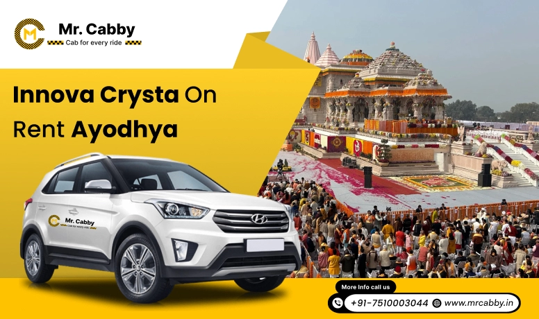 Innova Crysta on Rent in Ayodhya