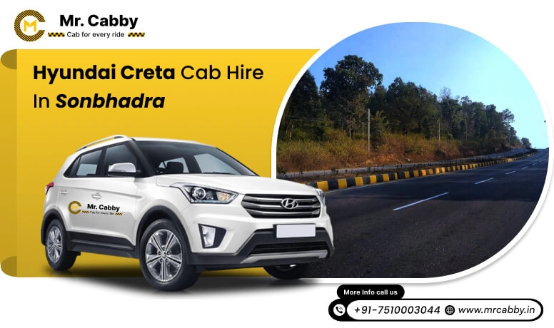 Hyundai Creta cab hire Sonbhadra