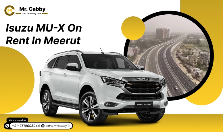 Isuzu MU-X On Rent in Meerut