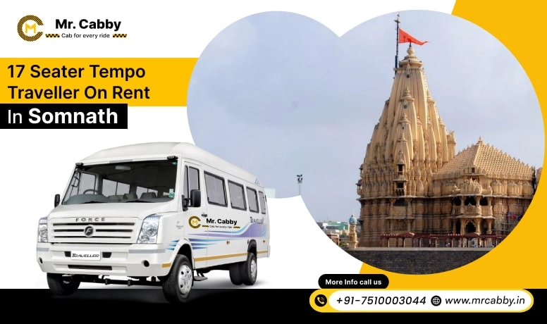 17 Seater Tempo Travellers on Rent in Somnath