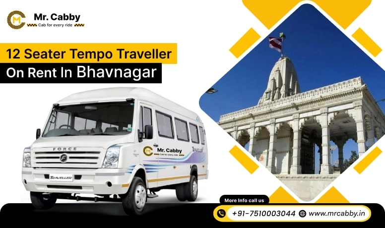 12 Seater Tempo Travellers on Rent in Bhavnagar