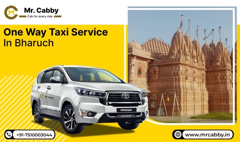 One Way Taxi Service in Bharuch