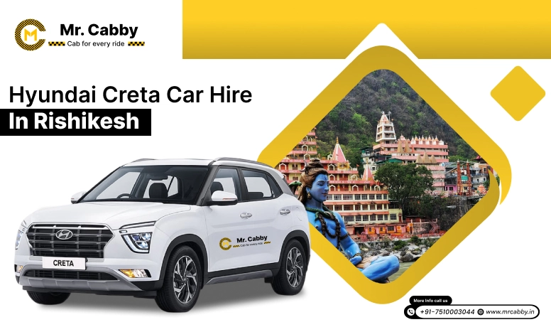Hyundai Creta hire in Rishikesh
