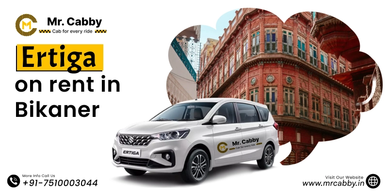 Ertiga on Rent in Bikaner 