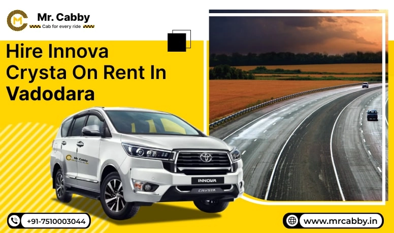 Innova Crysta on Rent  in Vadodara 