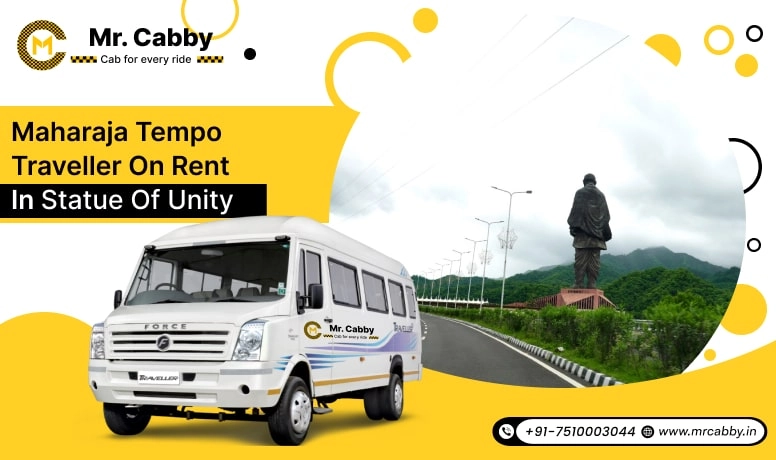 Maharaja Tempo Traveller on Rent in Statue of Unity