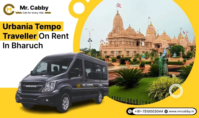 Urbania Tempo Traveller on Rent in Bharuch