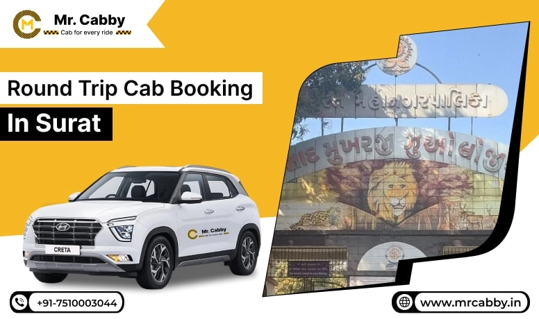 Round Trip Cab Booking in Surat
