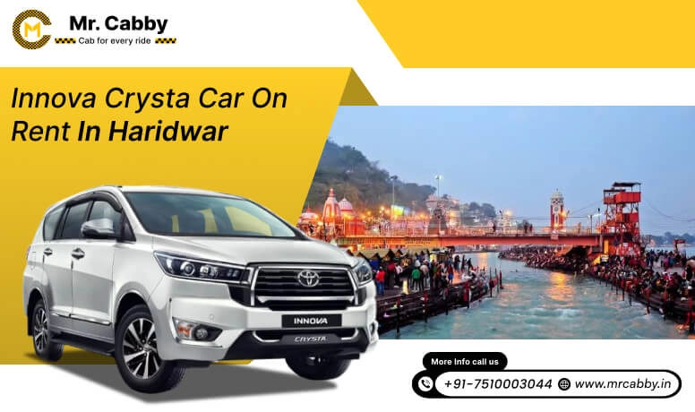 Innova Crysta on rent in Haridwar