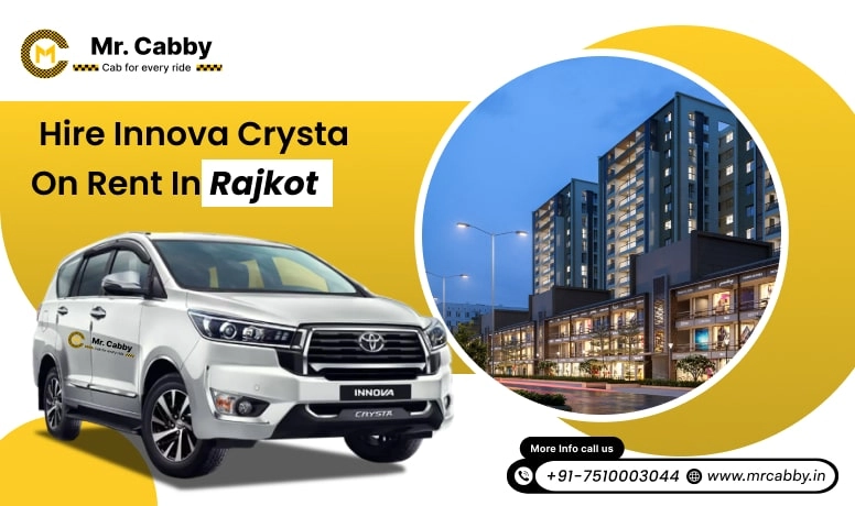 Innova Crysta on Rent in Rajkot