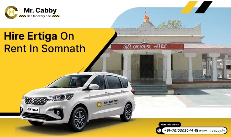 Hire Ertiga on Rent in Somnath