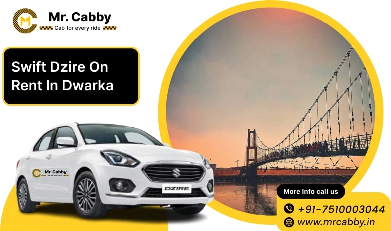 Swift Dzire on Rent in Dwarka