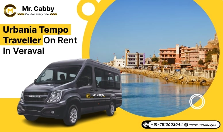 Urbania Tempo Traveller on Rent in Veraval