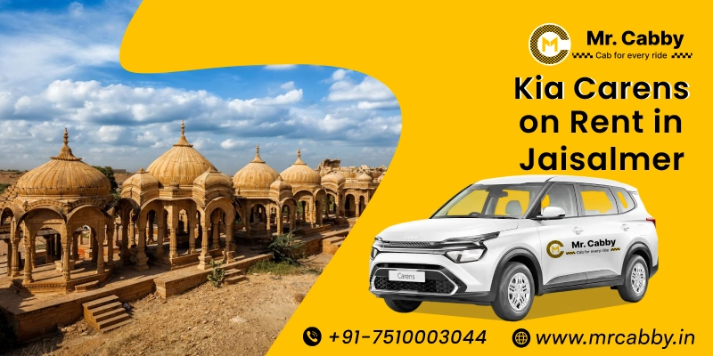 Kia Carens on Rent in Jaisalmer