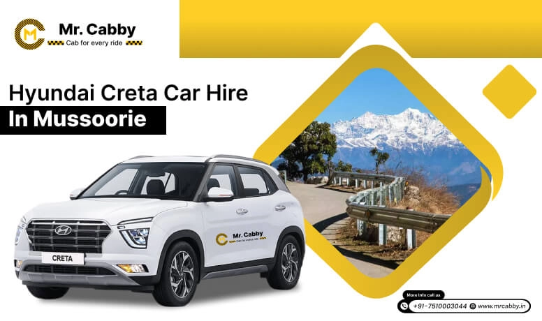 Hyundai Creta hire in Mussoorie