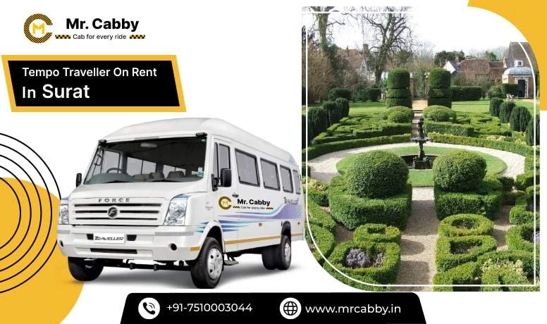 Tempo Traveller on Rent in Surat