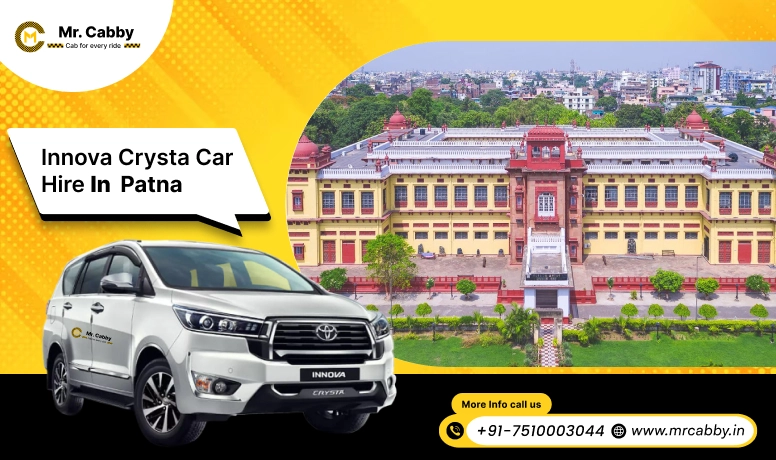 Innova Cysta on rent in Patna