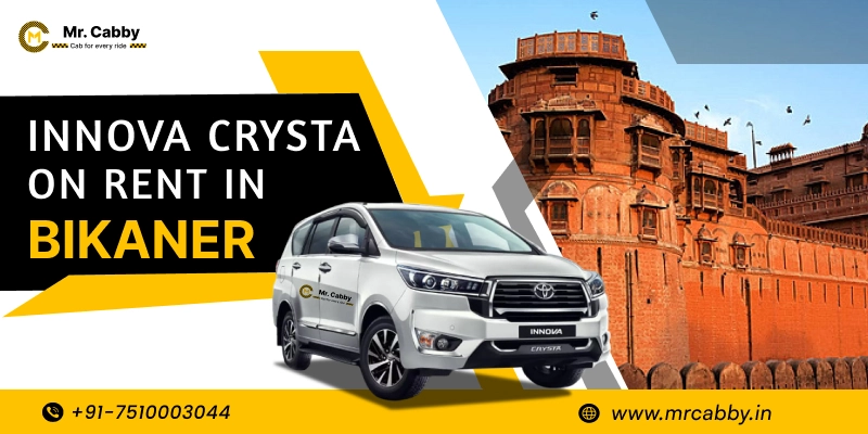 Innova Crysta on rent in Bikaner