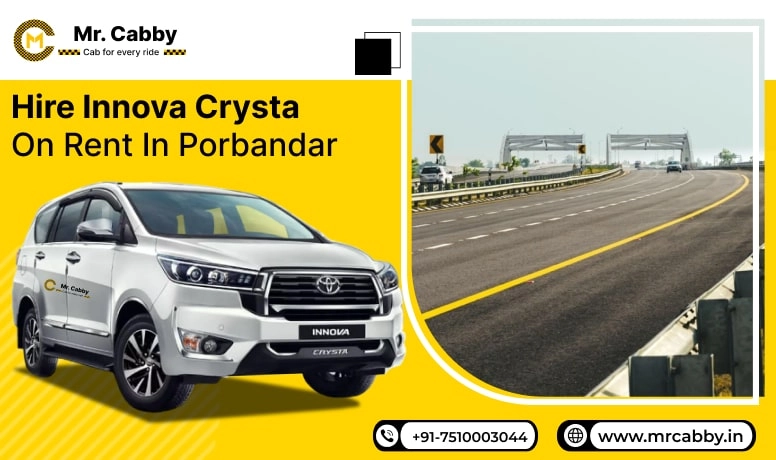 Innova Crysta on Rent in Porbandar
