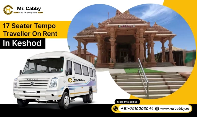 17 Seater Tempo Travellers on Rent in Keshod