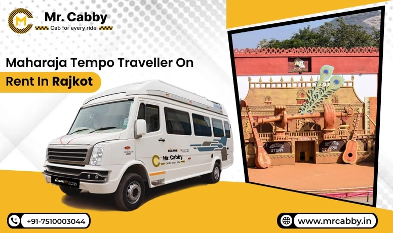Maharaja Tempo Traveller on Rent in Rajkot