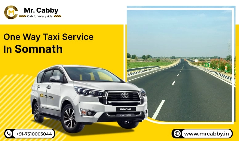 One Way Taxi Service in Somnath