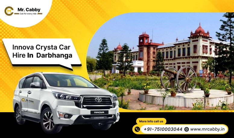 Innova Cysta on rent in Darbhanga