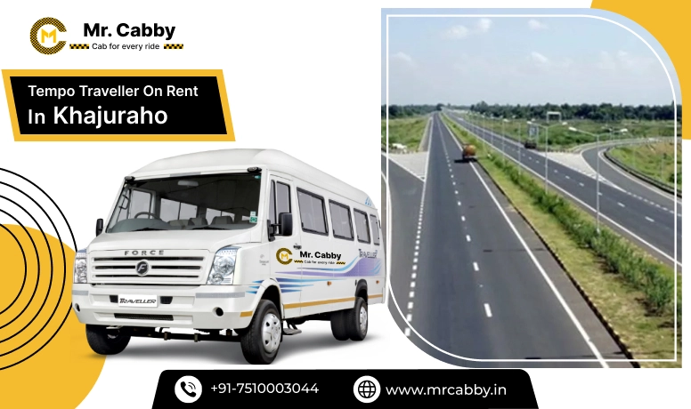 tempo traveller on rent in Khajuraho