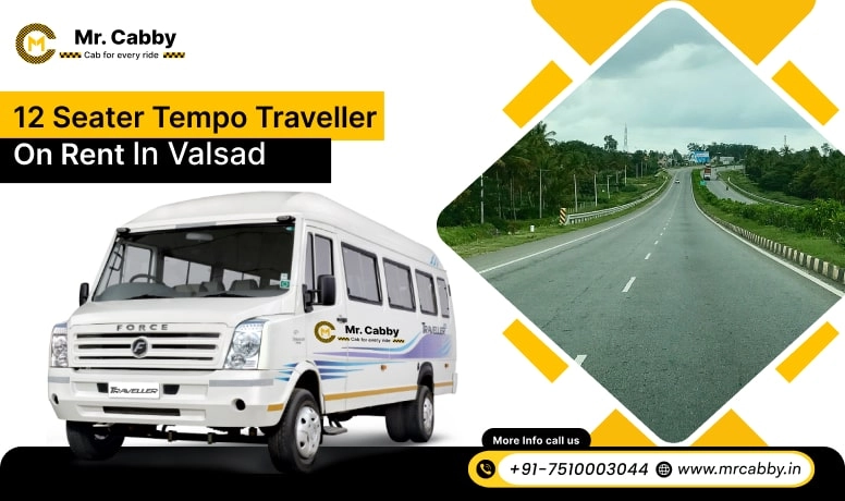 12 Seater Tempo Travellers on Rent in Valsad