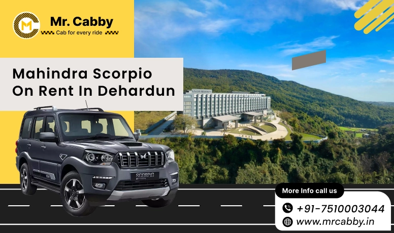 Mahindra Scorpio on Rent in Dehradun