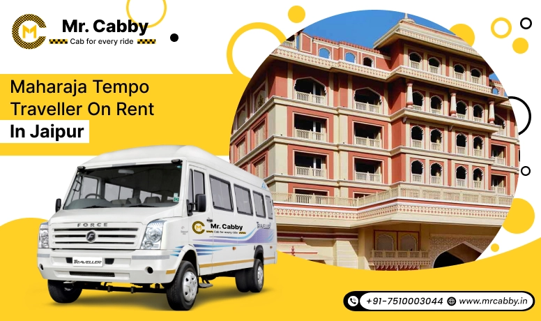 Maharaja Tempo Traveller on Rent in Jaipur