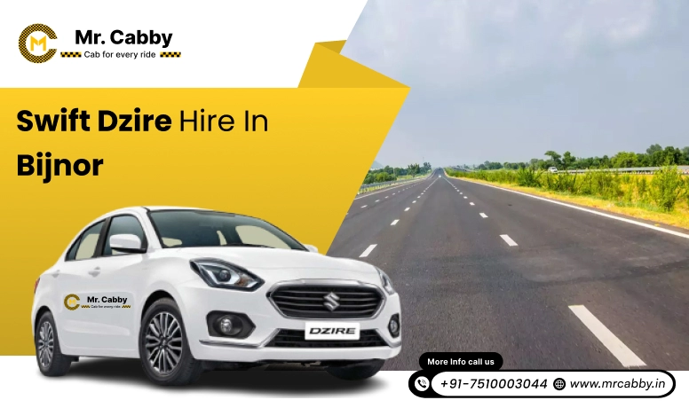 Swift Dzire hire in Bijnor
