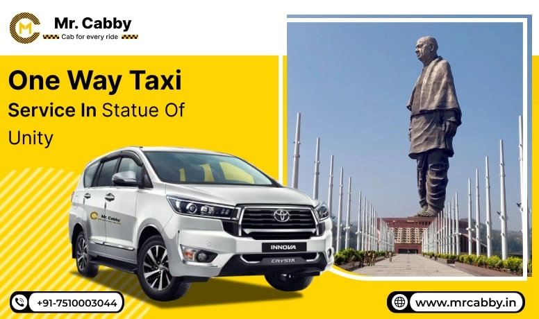 One Way Taxi Service in Statue of Unity