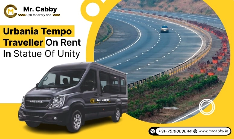 Urbania Tempo Traveller on Rent in Statue of Unity