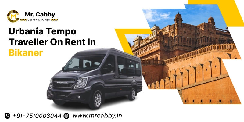 Force Urbania Tempo Traveller on Rent in Bikaner