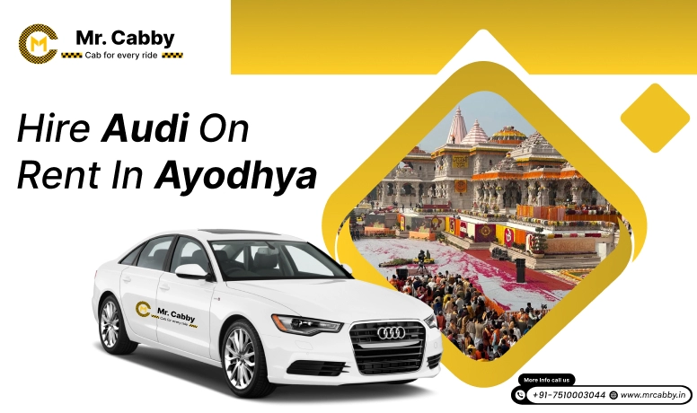 Hire Audi on rent in Ayodhya 