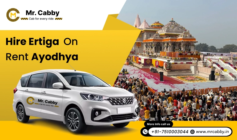Hire Suzuki Ertiga on Rent in Ayodhya